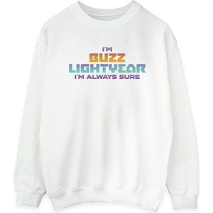 Li-cense Disney dames lightyear altijd zeker tekst sweatshirt