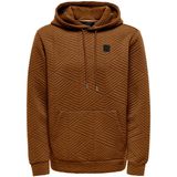 Only & Sons Onskyle reg quilt hoodie 3608 swt