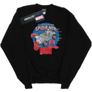 Li-cense Marvel heren spider-man spider-buggy breakdown sweatshirt