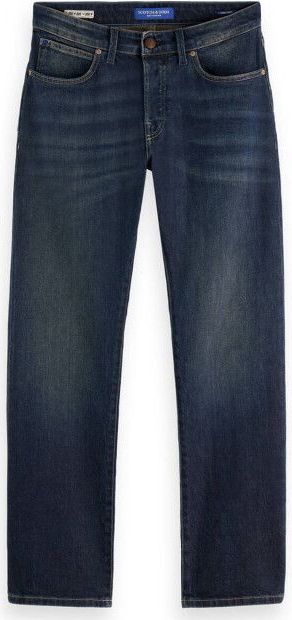 Scotch & Soda De Zee - Straight Fit, Verf het Blauw 401, 28W / 30L