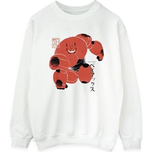Li-cense Disney dames big hero 6 baymax suite pose sweatshirt