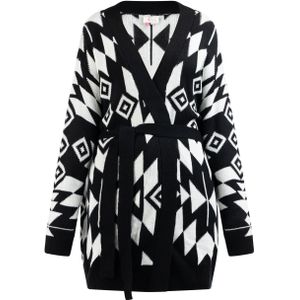 IZIA Open gebreid vest gaya