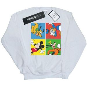 Li-cense - Disney - Sweatshirt - Grijs - 50% Katoen, 50% Polyester, Gedrukt, Crew Neck