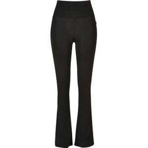 Urban Classics Dames stretch jersey organic bootcut legging