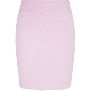 Mymo - Kokerrok - Roze - Gebreid - Jacquard met Dierenmotief