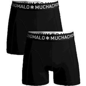 Muchachomalo Boxershorts basic02 black 2-p