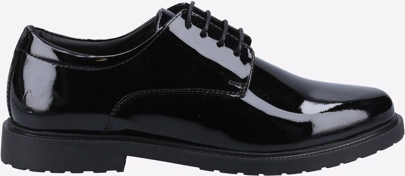 Hush Puppies - Verity - Slip On - Leren - Zwart - TPR-buitenzool