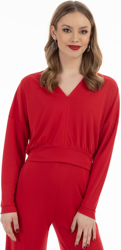 faina Cropped Long Sleeve Shirt