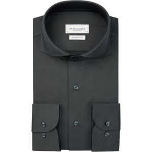 Profuomo - PPWH30026J/B - Business Hemd - Grijs - Lange Mouw