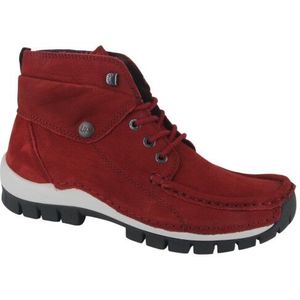 Wolky - 0472511-553 - Veterboots - Rood - Dames