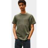 Tommy Jeans - TJM SLIM WAFFLE SCRIPT TEE - T-shirt - Groen