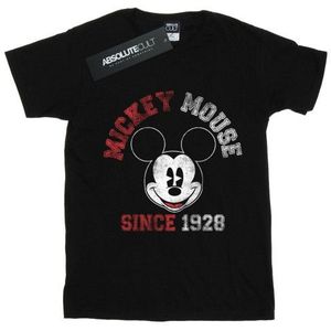 Li-cense Disney dames minnie mouse sinds 1928 katoenen boyfriend-t-shirt