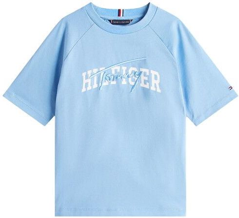 Tommy Hilfiger - KB0KB09726 - T-shirt - Licht Blauw