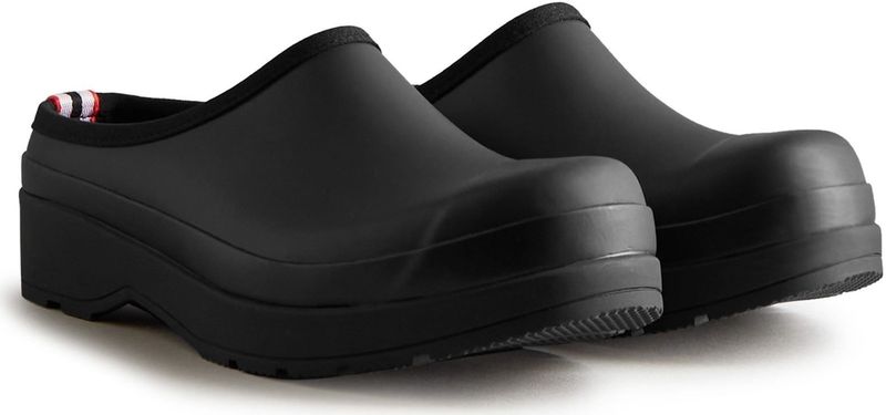 Hunter - Play Clog - Tuinschoenen - Zwart - Rubber