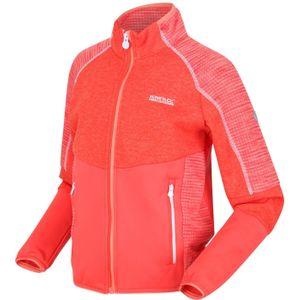 Regatta - Oberon V - Softshell Jas - Rood - Kinderjas