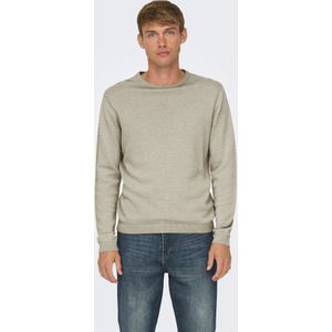 Only & Sons Onstapa reg 12 struc ls crew knit n