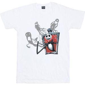 Li-cense Disney dames nightmare before christmas ghosts of jack katoenen vriendje t-shirt