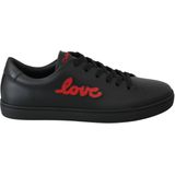 Dolce & Gabbana - Love Sneakers - Rood - Leer