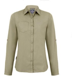 Craghoppers - Dames Expert Kiwi Shirt - Lange Mouwen - Katoen - Polyester