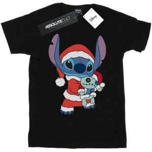 Disney Heren Lilo en Stitch Kerstmis T-Shirt
