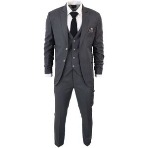Heren - IM1 - 3-delig Pak - Antraciet