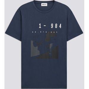 Heren-T-shirt SCUBA"STREET" blauw