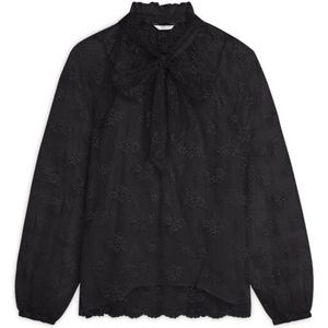 Summum - Blouse lange mouw - Zwart - 2s3373-12324