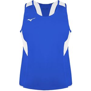 Mizuno - Team Authentic - Singlet Vest - Blauw/Wit