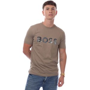 Hugo Boss - Logo Print - T-shirt - Groen