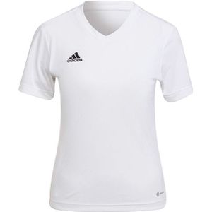 Adidas - Entrada 22 - Jersey - Dames - Effen - Korte Mouwen - V Hals