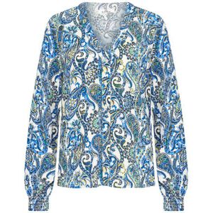 HV Society - hvsbimini - Blouse - Regular Fit - V-hals - All-over Print