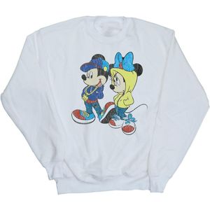 Li-cense Disney dames mickey en minnie mouse pose sweatshirt