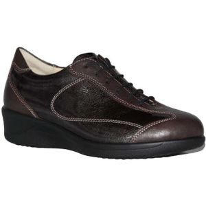 Finn Comfort - Sorrent - Veterschoenen - Zwart - Lak