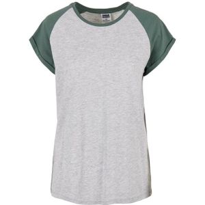 Urban Classics Dames contrast raglan t-shirt