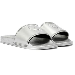 Karl Lagerfeld - Kondo 2.0 - Slippers - Zilver - Dames
