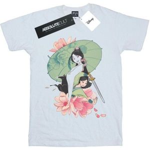 Li-cense Disney heren mulan magnolia collage t-shirt