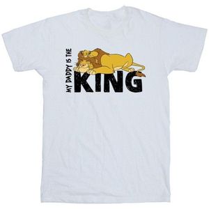 Li-cense Disney heren the lion king papa is koning t-shirt