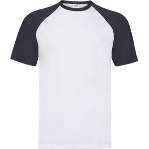 Fruit of the Loom - Heren T-shirt - Honkbal - Korte Mouwen