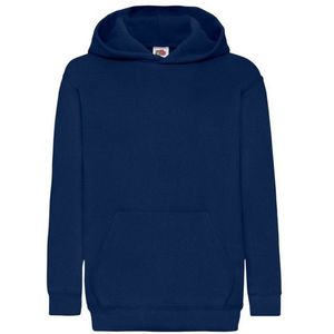 Fruit of the Loom - Kinder Hoodie - Eenvoudig - 280gsm - Dubbellaags - Kangoeroezak
