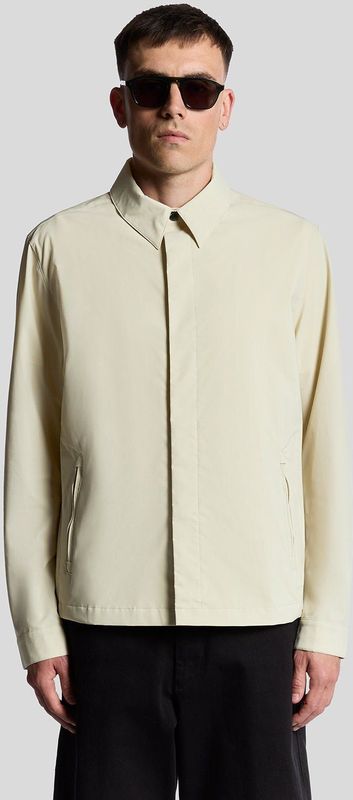 Lyle & Scott - Waterdichte Nylon Overshirt - Grijs