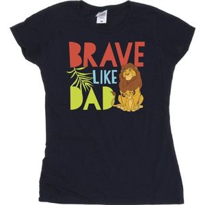 Li-cense Disney dames the lion king dapper zoals papa katoenen t-shirt