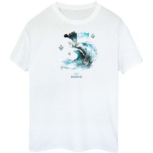 Li-cense Disney dames frozen 2 elsa met nokk de watergeest katoenen t-shirt