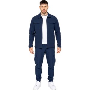 Enzo - Heren Cargo Shacket - Trainingspak Set