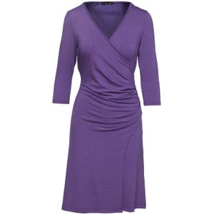 Faux Wrap - Wollen Jurk - Jersey Stof