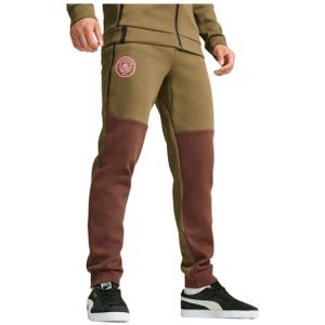PUMA - Manchester City Pumatech - Sportbroek - Olijfgroen Bruin Roze - DryCELL Technologie