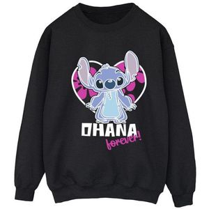 Li-cense Disney dames lilo and stitch ohana forever heart sweatshirt