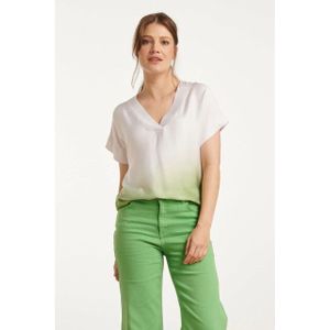 Smashed Lemon - 25023 - Top - Ombre - 100% Rayon Satijn