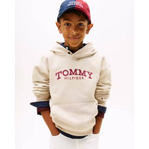 TOMMY HILFIGER Sweatshirt  beige / rood