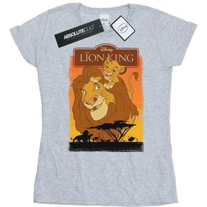 Li-cense Disney dames the lion king simba en mufasa katoenen t-shirt
