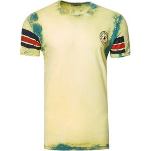 Rusty Neal - T-Shirt - Katoen - Normale Pasvorm - Rondhals - Zwart